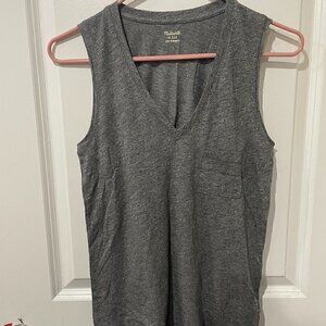 Madewell  Heather Grey Casual Tank Top